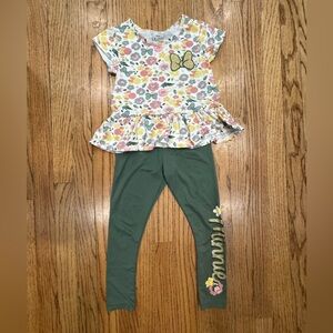 Disney Floral Minnie Matching Set Size 6